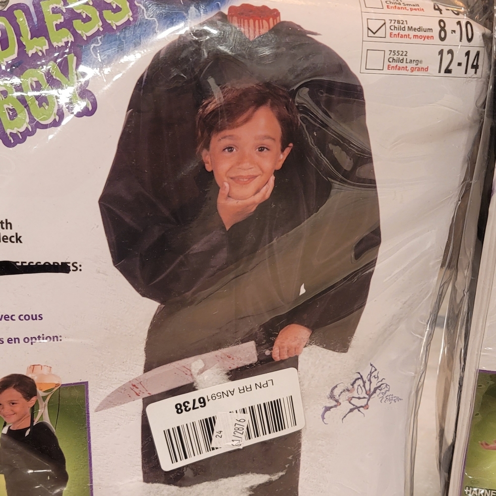 2 Halloween Costumes 8t-10t and 12t-14t